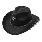 The Iron Bull Leather Cowboy Hat