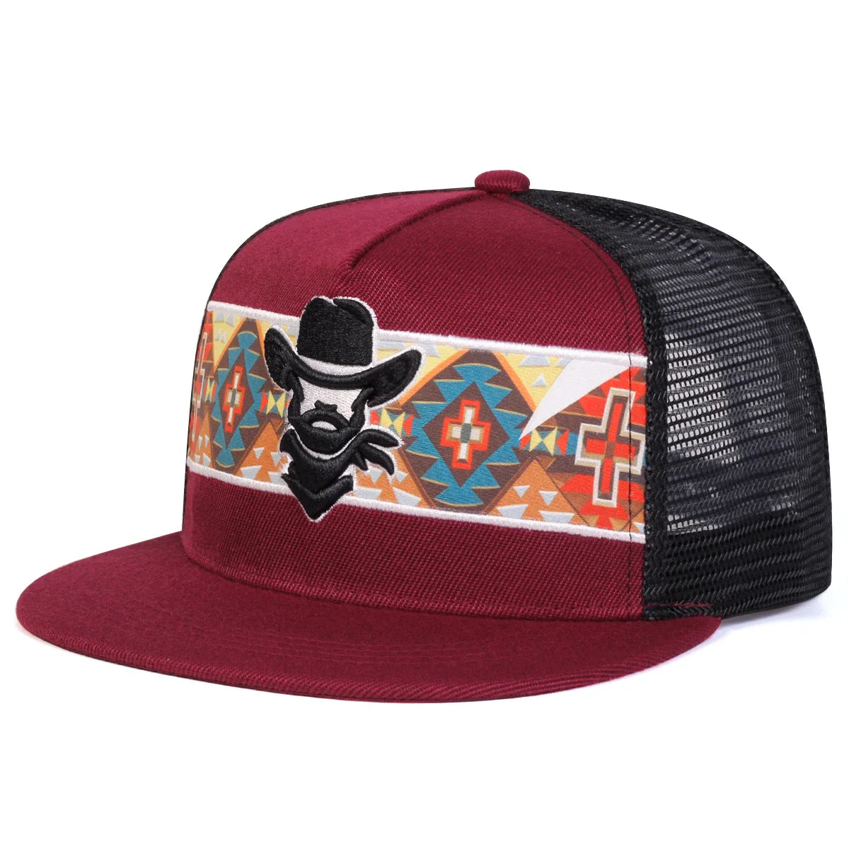 The Western Fugitive Trucker Snapback Cap