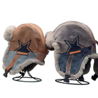 The Northern Star Winter Leather Bomber Hat
