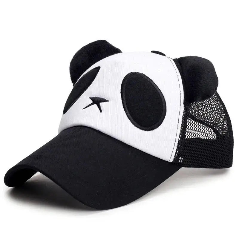 The Panda Bear Cotton Trucker Baseball Cap