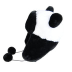 The Panda Bear Winter Fur Bomber Hat