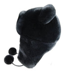The Panda Bear Winter Fur Bomber Hat