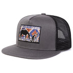 Rancher Pilgrim Trucker Snapback Cap