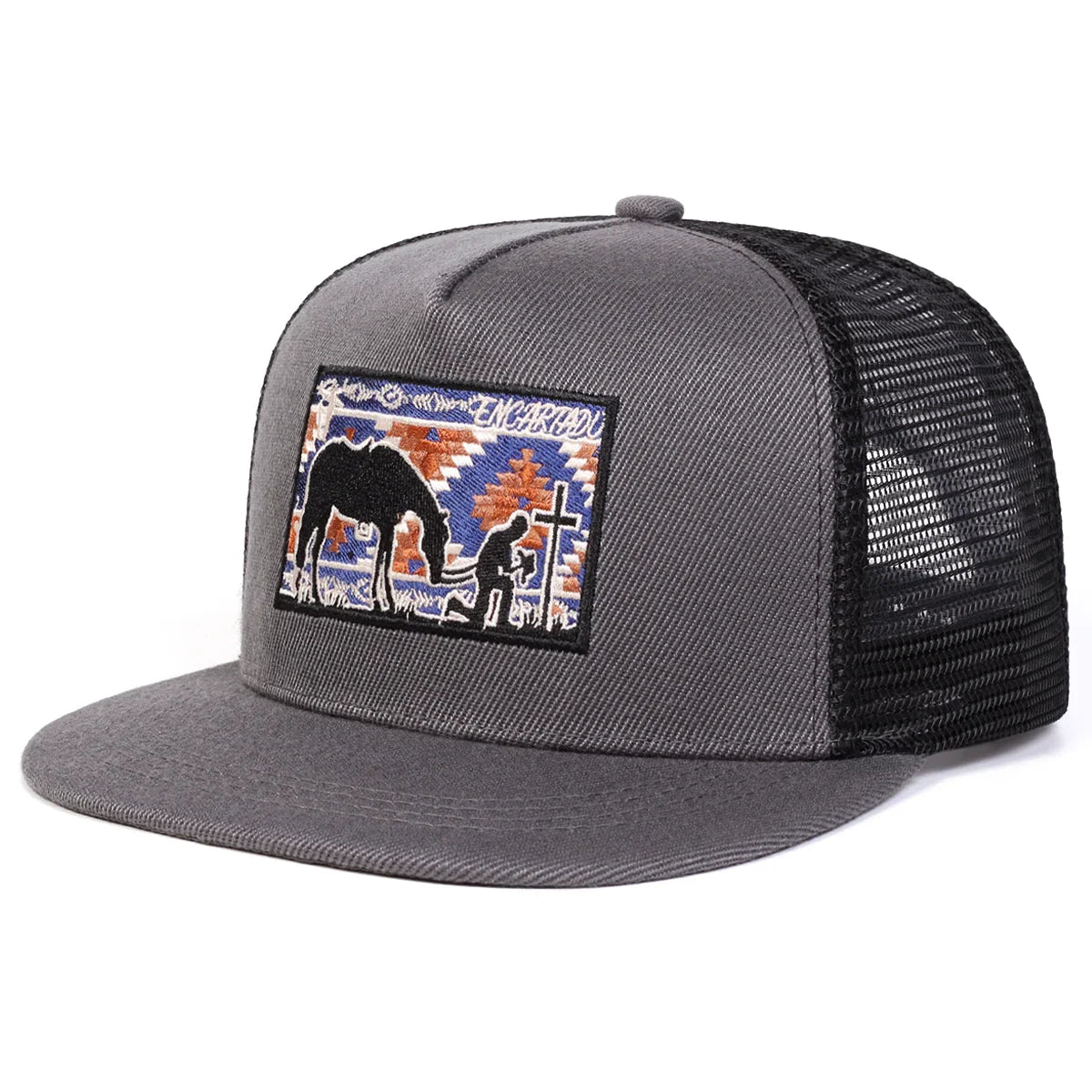 Rancher Pilgrim Trucker Snapback Cap