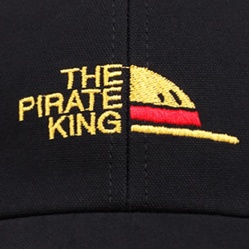 The Pirate King Luffy Black Baseball Cap
