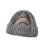 The Rainbow Winter Knitted Beanie