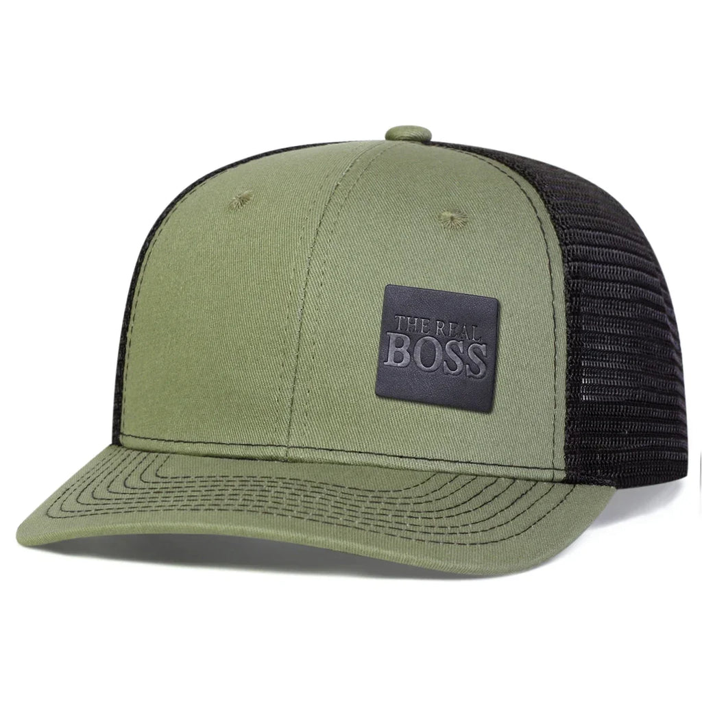 The Real Boss Trucker Cap