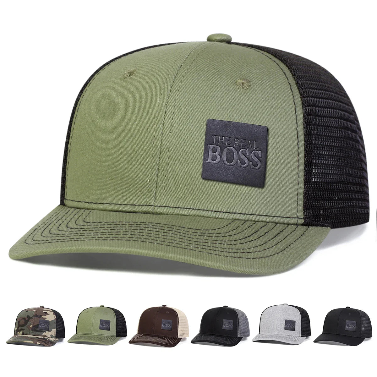 The Real Boss Trucker Cap