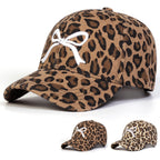The Ribbon Leopard Print Baseball Cap