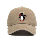 The Singing Penguin Washed Cotton Baseball Cap