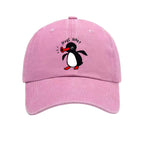 The Singing Penguin Washed Cotton Baseball Cap