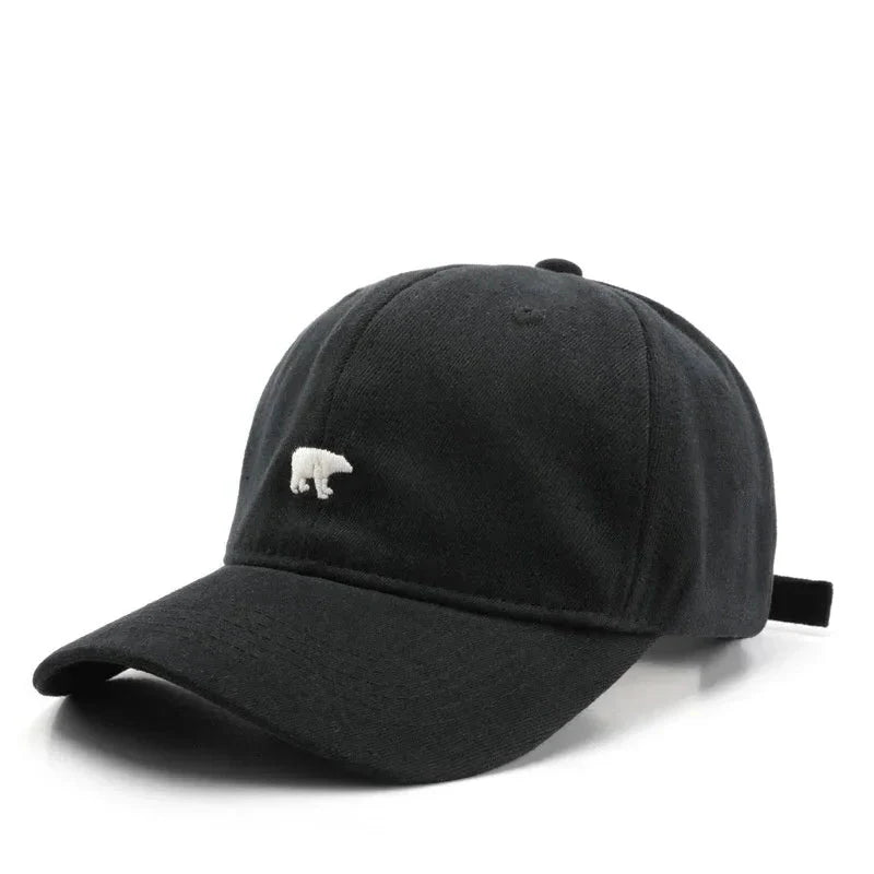The Solitary Bear Baseball Cap