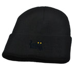 The Watching Cat Knitted Beanie