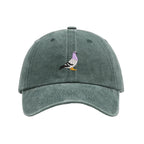 The Watching Pigeon Washed Cotton Baseball Cap