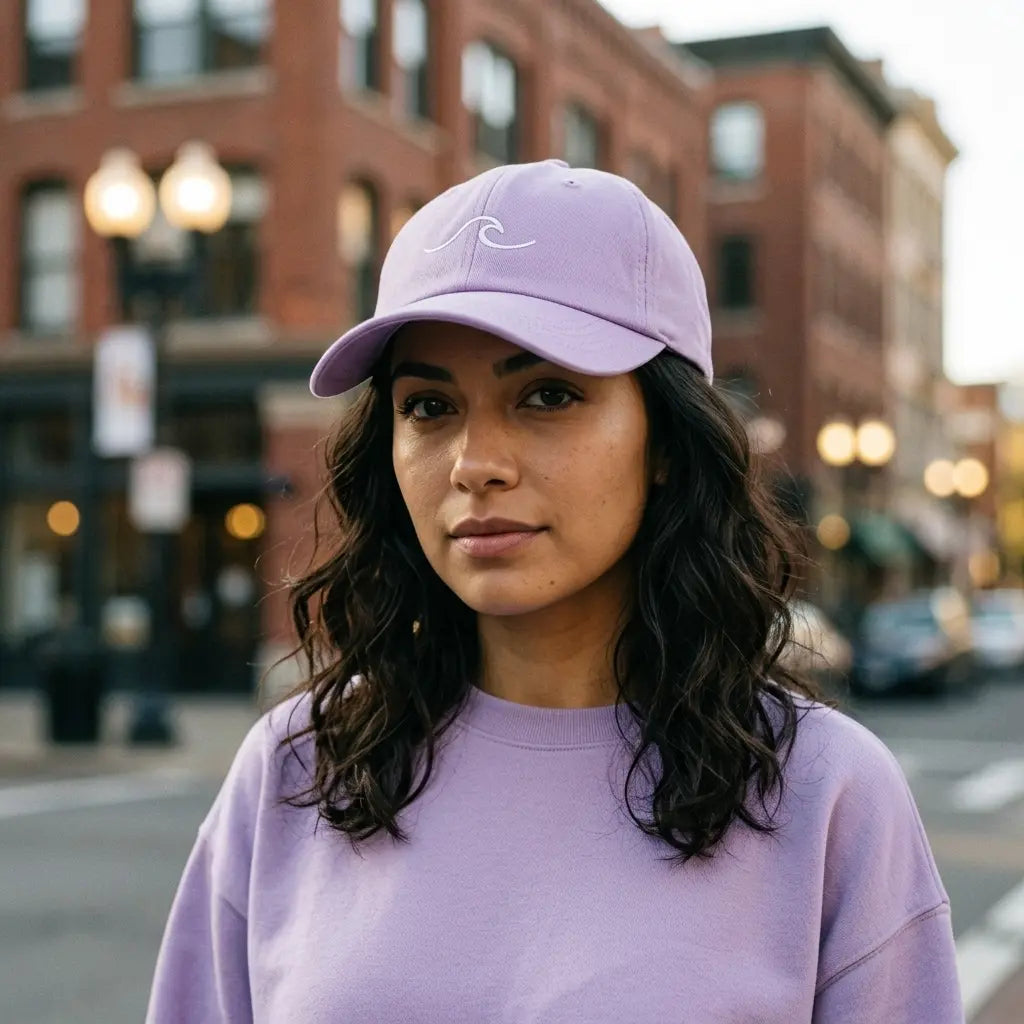 The Wave Cotton Baseball Cap