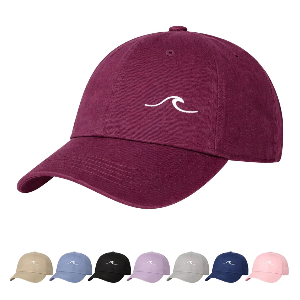The Wave Cotton Baseball Cap
