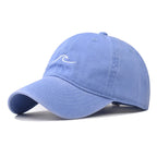 The Wave Washed Cotton Baseball Cap