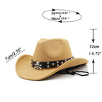 The Caribbean Wool Cowboy Hat