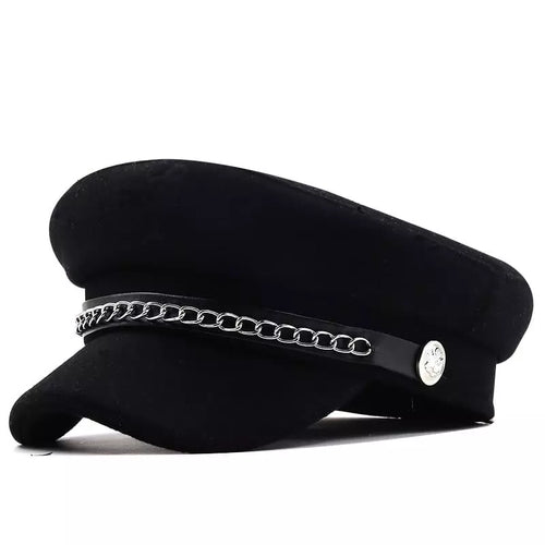 Black Sailor Cap