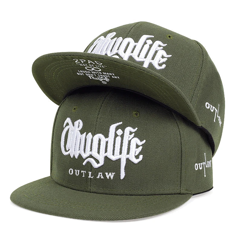Thug Life Outlaw Snapback Cap