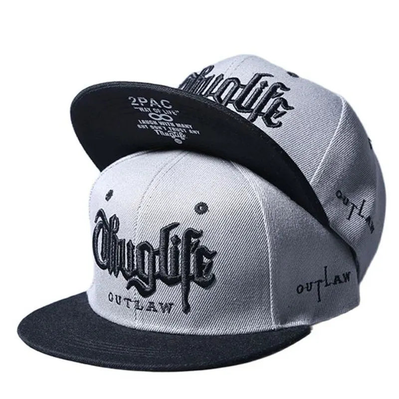 Thug Life Outlaw Snapback Cap