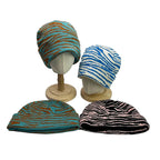 Tiger Skin Winter Knitted Beanie