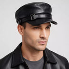 Toronto Vintage Genuine Leather Sailor Cap