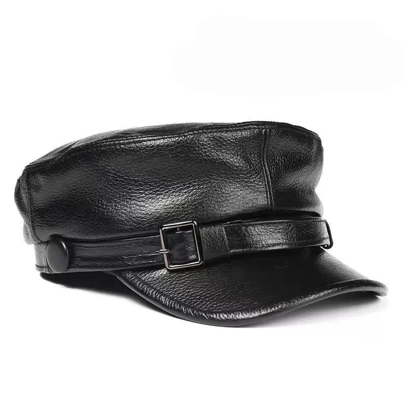 Toronto Vintage Genuine Leather Sailor Cap