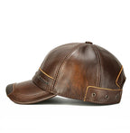 Toulouse Genuine Leather Baseball Cap
