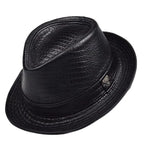 Toulouse Genuine Leather Trilby Hat