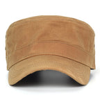 Toulouse Waterproof Distressed Cotton Army Cap
