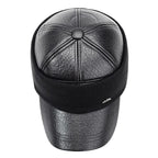 Toulouse Winter Thermal Leather Baseball Cap