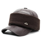 Toulouse Winter Thermal Leather Baseball Cap
