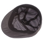 Toulouse Retro Tartan Flat Cap
