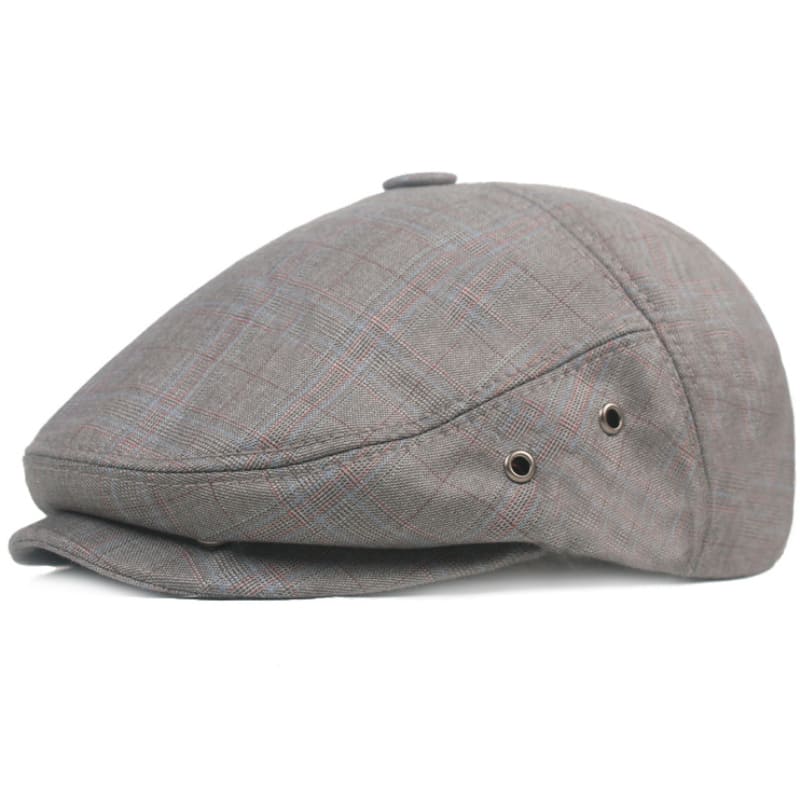 Toulouse Retro Tartan Flat Cap