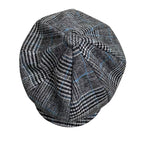 Touraine Plaid Wool Newsboy Cap