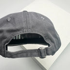 Travelling Washed Cotton Short Brim 6-Panels Baseball Cap