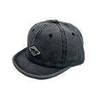 Travelling Washed Cotton Short Brim 6-Panels Baseball Cap
