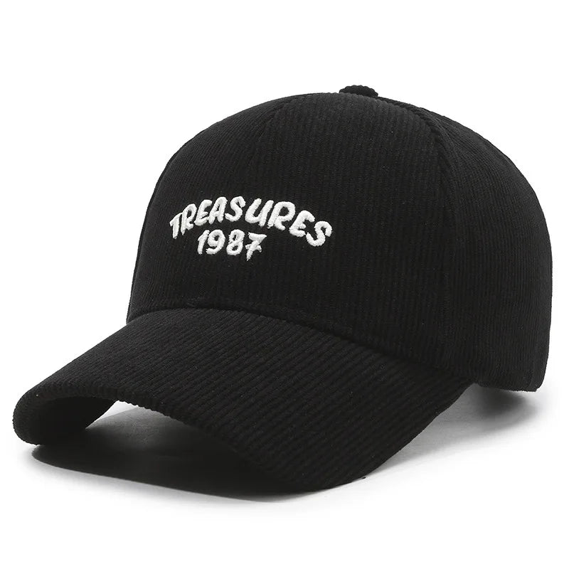 Treasures 1987 Corduroy Baseball Cap
