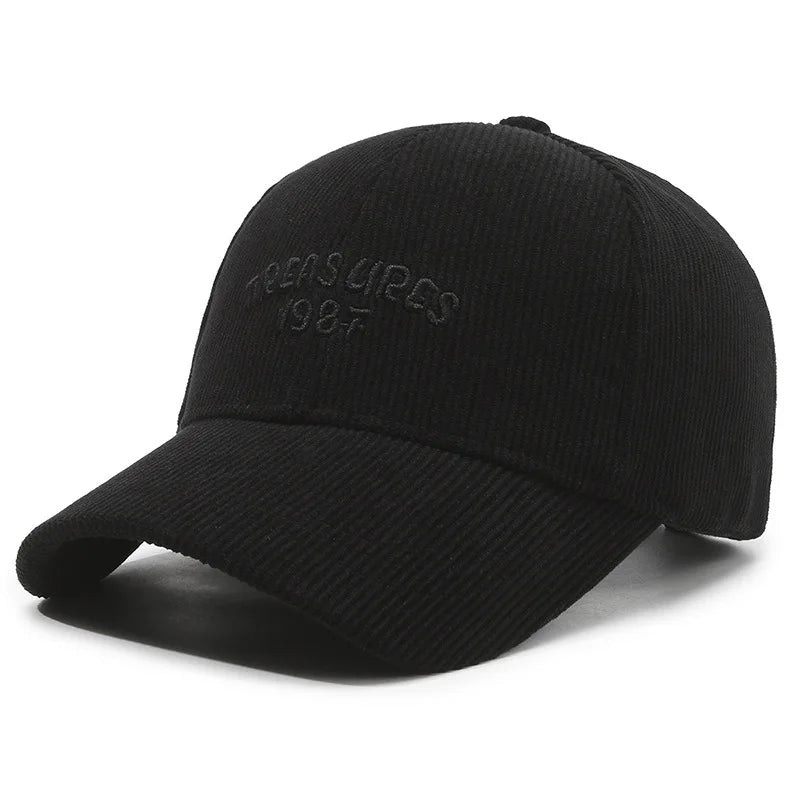Treasures 1987 Corduroy Baseball Cap