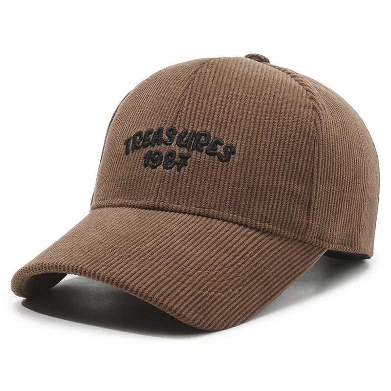 Treasures 1987 Corduroy Baseball Cap
