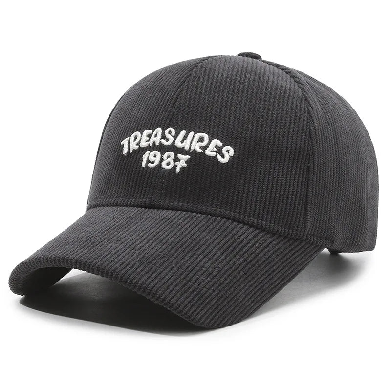 Treasures 1987 Corduroy Baseball Cap