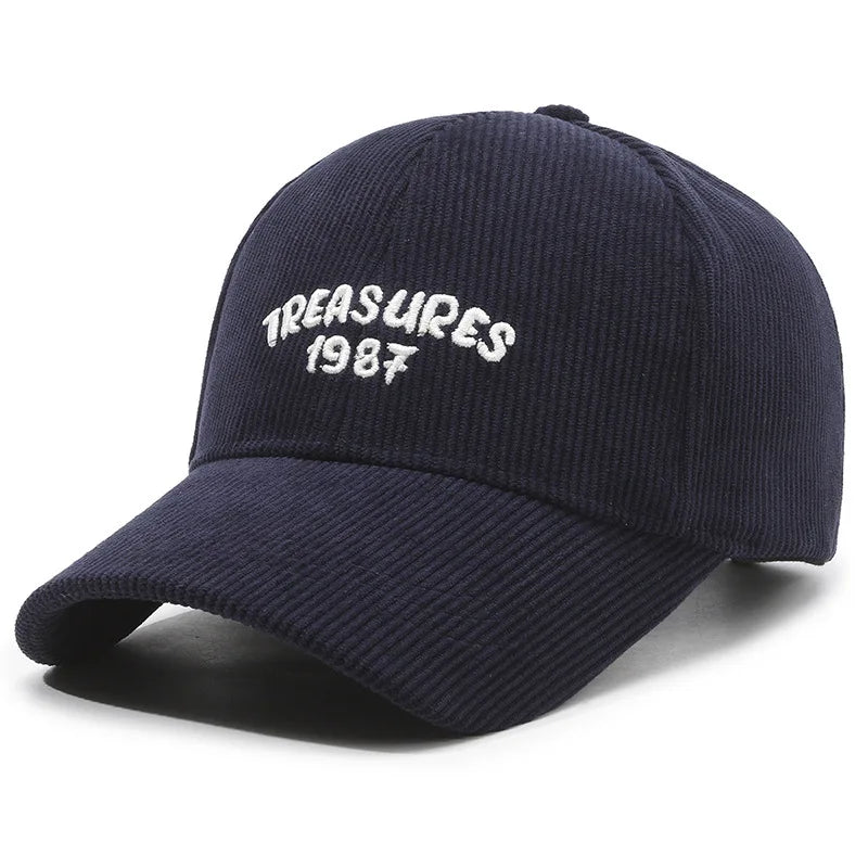 Treasures 1987 Corduroy Baseball Cap