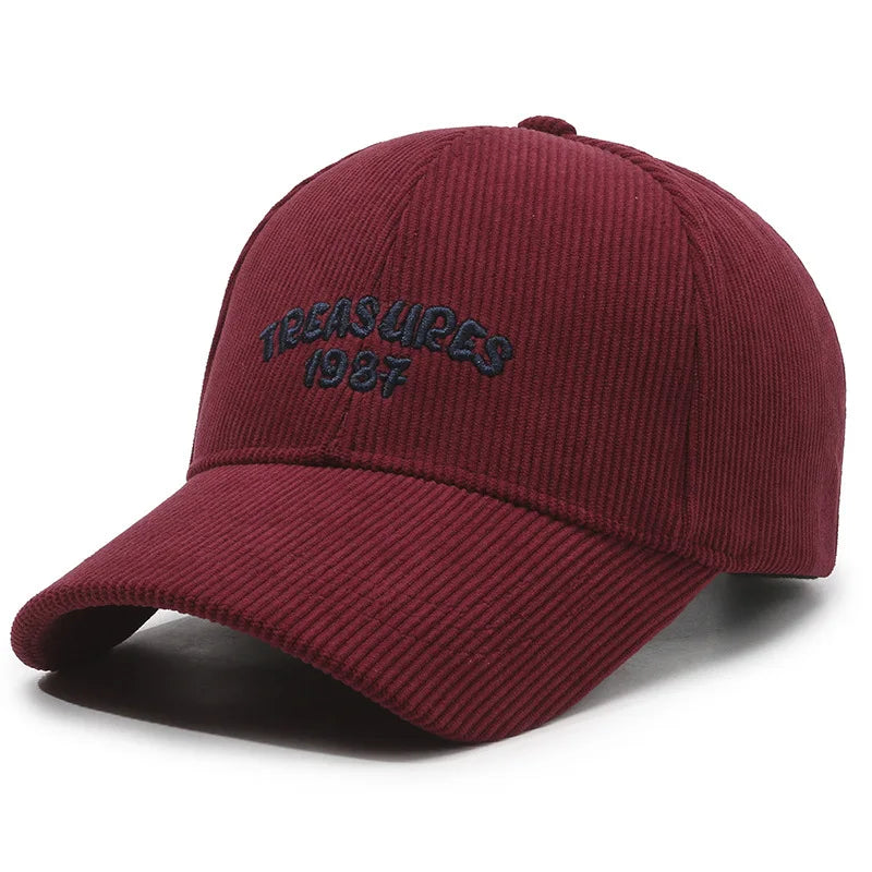 Treasures 1987 Corduroy Baseball Cap