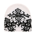 Tribal Symbols Winter Knitted Beanie