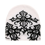 Tribal Symbols Winter Knitted Beanie