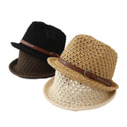 Trossard Summer Straw Trilby Hat