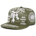 Trust Hope Enjoy Gothic Snapback Cap