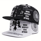 Trust Hope Enjoy Gothic Snapback Cap