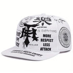Trust Hope Enjoy Gothic Snapback Cap
